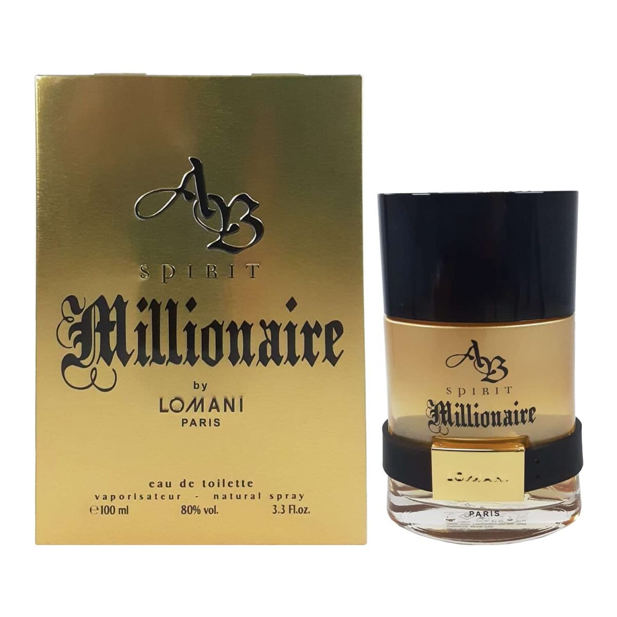 Lomani AB Spirit Millionaire Perfume – 3.3oz Eau de Toilette for Men - Image 4